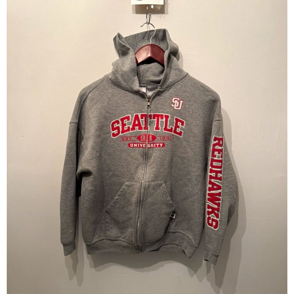 Russell Athletic Seattle Redhawks Full Zip Hoodie Sweatshirt Youth XL Boys